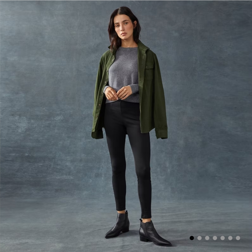 American Giant No BS High Rise Pant in Black